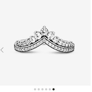 Pandora ring Princess Wishbone